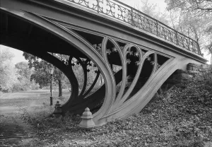 Central Park Prints: New York City, Central Park's Gothic Arch