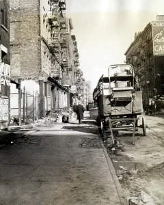 Slum Prints: NEW YORK CITY- NYC slum, 1937.. Courtesy: CSU Archives / Everett Collection