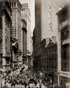 Stock Market Prints: New York Curb Exchange in 1916