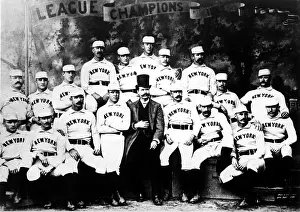 Champions Prints: NEW YORK GIANTS, baseball team