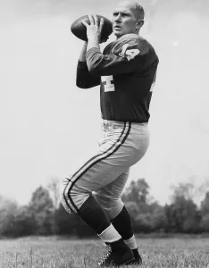 1960s Candids Prints: New York Giants quarterback Y.A