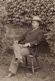 White Collar Prints: New York Governor Theodore Roosevelt in informal portrait of July-August 1900
