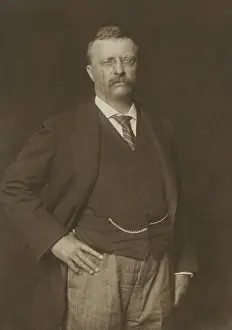 White Collar Prints: New York Governor Theodore Roosevelt in June 1900, by R. W. Thatcher