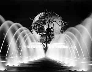 Fountain Prints: New York World's Fair, Unisphere, Flushing, New York, 1964