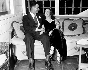Wedding Prints: Newlyweds Lou and Eleanor Gehrig as they appeared after the wedding ceremony in New Rochelle
