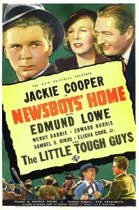 Jackie Prints: NEWSBOYS HOME, US poster art, top from left: Jackie Cooper