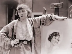 Occupational Prints: Neysa McMein (1888-1949), in her New York studio