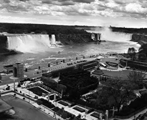 Tourism Prints: Niagara Falls, from the Canadian side