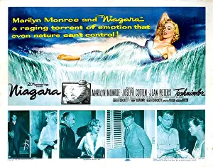 Lying Down Prints: NIAGARA, Marilyn Monroe, 1953, TM & Copyright 20th Century Fox Film Corp