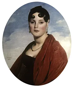 Storm Prints: Nice Zlie (La Belle Zlie), by Jean Auguste Dominique Ingres