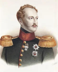 Epaulette Prints: Nicholas I (1796-1855). Czar of Russia (1825-1855)brother and successor of Alexander I