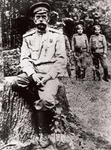 Fine Art Prints: Nicholas II. Nicholas II arrested by the Bolshevik soldiers in Tobolsk (Siberia)