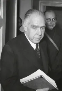 Lcgr1501 Prints: Niels Bohr, Danish nuclear physicist who escaped Nazi imprisonment in 1943