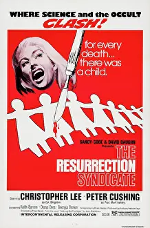 Diana Prints: NOTHING BUT THE NIGHT, (aka THE RESSURECTION SYNDICATE), US poster, Diana Dors, 1973