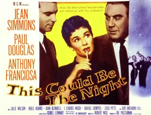 Douglas Prints: THIS COULD BE THE NIGHT, Anthony Franciosa