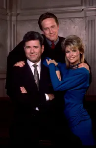 Anderson Prints: NIGHT COURT, from left: John Larroquette, Harry Anderson, Markie Post, 1984-92