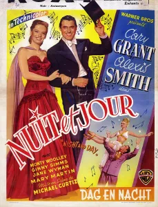 Top Hat Prints: NIGHT AND DAY, Alexis Smith, Cary Grant, 1946