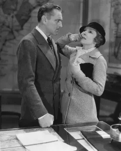 Staring Prints: NIGHT FLIGHT, from left: John Barrymore, Helen Hayes, 1933