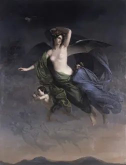 From Below Prints: The Night, by Giovanni Busato, 1843