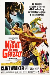 1966 Movies Prints: THE NIGHT OF THE GRIZZLY, US poster art