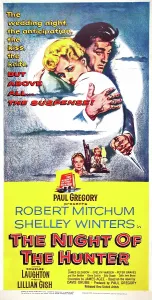1955 Movies Prints: THE NIGHT OF THE HUNTER, top l-r: Shelley Winters