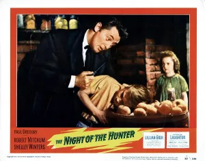 1955 Movies Prints: THE NIGHT OF THE HUNTER, Robert Mitchum, Billy Chapin, 1955