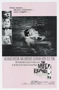 Burton Prints: THE NIGHT OF THE IGUANA, left from top: Richard Burton