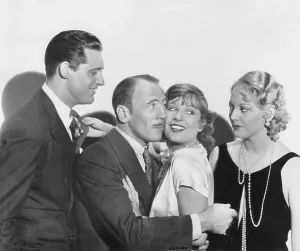 Images Dated 25th February 2016: THIS IS THE NIGHT, from left: Cary Grant, Roland Young, Lili Damita, thelma Todd, 1932