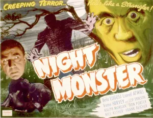 Bela Prints: NIGHT MONSTER, Bela Lugosi, 1942