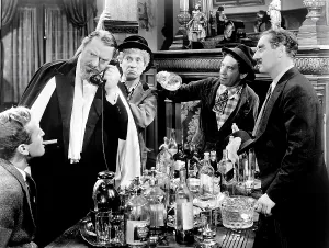 Weapon Prints: A NIGHT AT THE OPERA, Allan Jones, Sig Rumann, Harpo Marx, Chico Marx, Groucho Marx, 1935