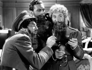 Allan Prints: A NIGHT AT THE OPERA, Chico Marx, Allan Jones, Harpo Marx, 1935