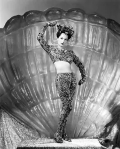 Midriff Top Prints: NIGHT IN PARADISE, Merle Oberon, 1946