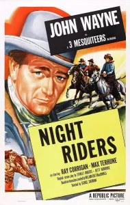 THE NIGHT RIDERS, US poster, John Wayne, 1939