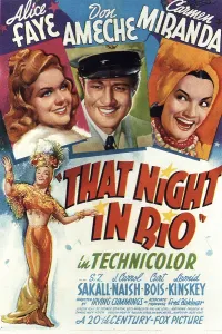 THAT NIGHT IN RIO, Alice Faye, Don Ameche, Carmen Miranda, 1941. TM and Copyright 20th Century Fox Film Corp. All rights reserved. Courtesy: Everett Collection