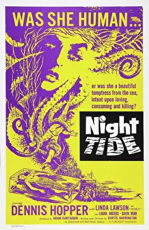 1961 Movies Prints: NIGHT TIDE, US poster art, 1961
