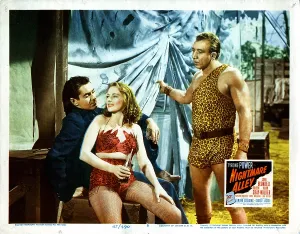 NIGHTMARE ALLEY, Tyrone Power, Coleen Gray, Mike Mazurki, 1947, TM & Copyright (c) 20th Century Fox Film Corp. All rights reserved