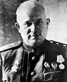 Khrushchev Prints: Nikita Khrushchev, ca. 1943. Courtesy: CSU Archives/Everett Collection
