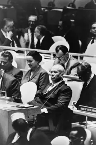Khrushchev Prints: Nikita Khrushchev (front, center)