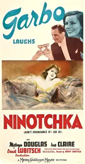 Douglas Prints: NINOTCHKA, top from left: Melvyn Douglas, Greta Garbo, bottom: Greta Garbo, 1939