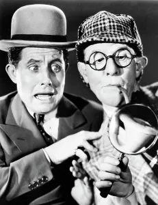 Magnifying Glass Prints: THE NITWITS, Bert Wheeler, Robert Woolsey, 1935