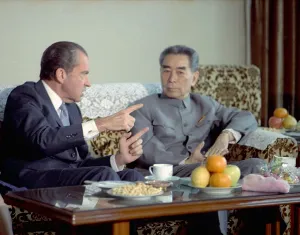 Alliances Prints: Nixon in China. President Nixon