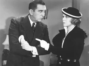 Horton Prints: NOBODY'S FOOL, from left: Edward Everett Horton, Glenda Farrell, 1936