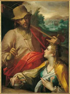 Gesturing Prints: Noli me tangere, by Bartholomeus Spranger