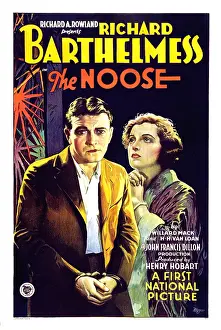 Faith Prints: THE NOOSE, from left: Richard Barthelmess, Lina Basquette, 1928