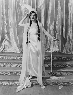 Vaudeville Prints: Nora Bayes (1880-1928) as Juliet in a burlesque of ROMEO AND JULIET