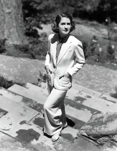White Suit Prints: NORMA SHEARER, MGM, 1936