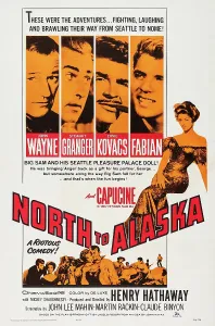Ernie Prints: NORTH TO ALASKA, top from left: John Wayne