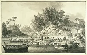 Folk Prints: North America. Expedition of Malaspina (1789-1794)