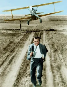 Airplane Prints: NORTH BY NORTHWEST, Cary Grant, 1959