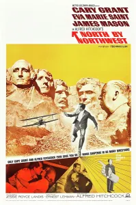 Airplane Prints: NORTH BY NORTHWEST, Cary Grant, Eva Marie Saint, Alfred Hitchcock, 1959
